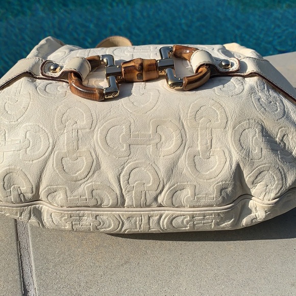 Authentic Gucci Hobo Bamboo Handbag - Picture 8 of 9